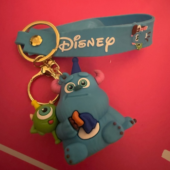 Monsters Inc Keychain with strap New - Picture 1 of 3
